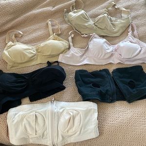 Nursing and pumping bra lot